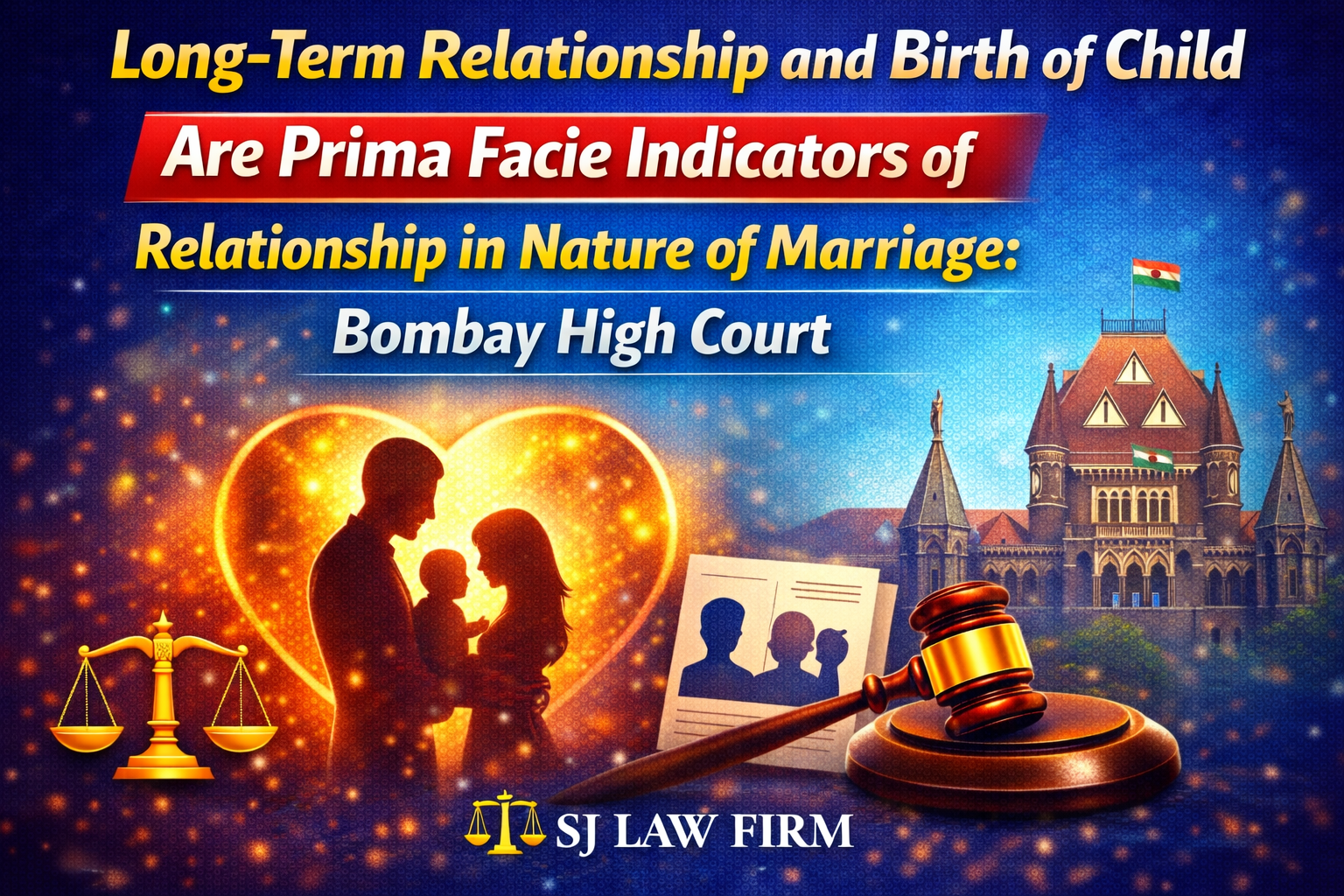Long-Term Relationship and Birth of Child Are Prima Facie Indicators of Relationship in Nature of Marriage: Bombay High Court